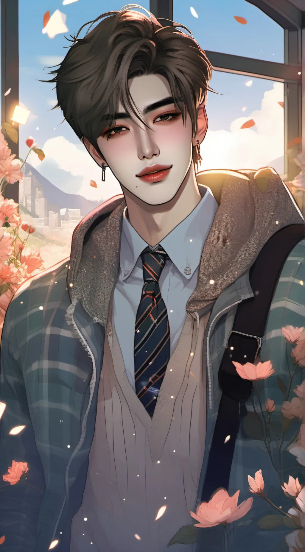 ai character: Noah Lee background