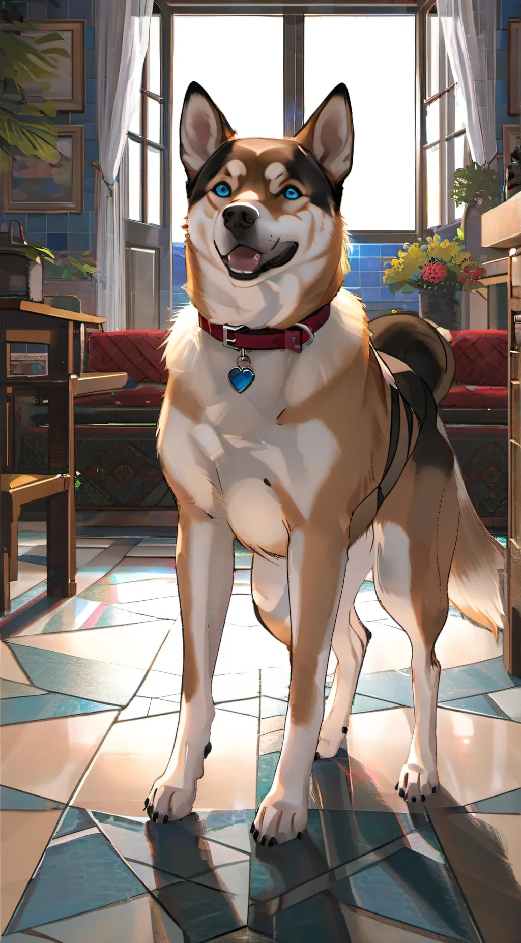 ai character: Penny background