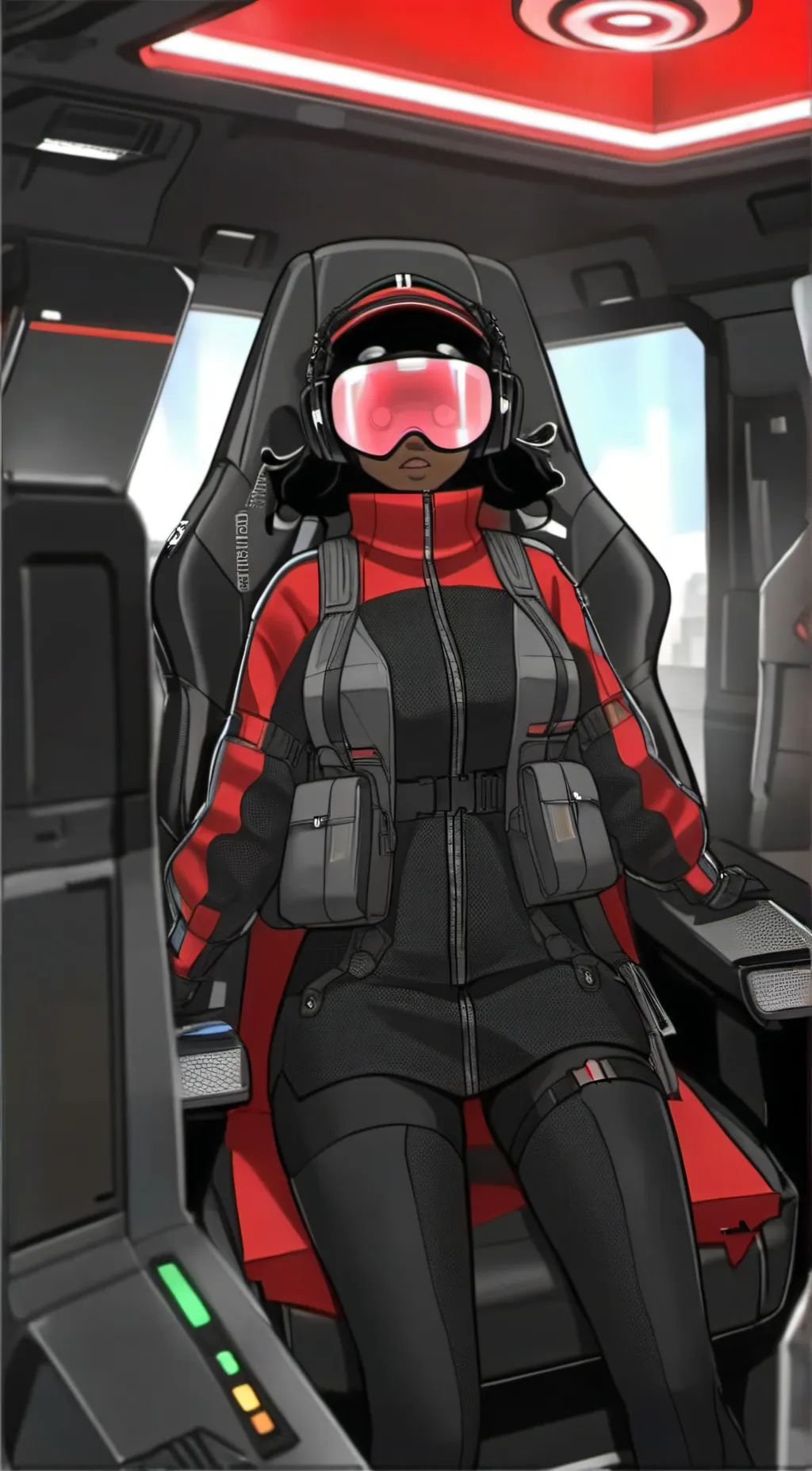 ai character: Speakerwoman background