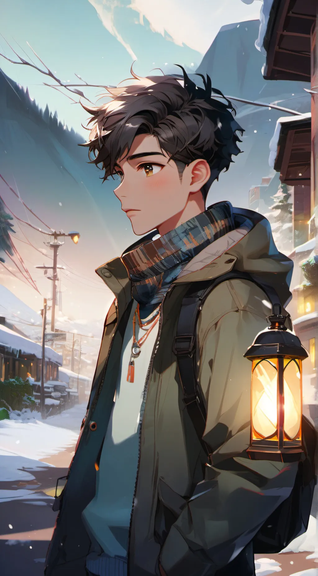 ai character: Hanejima xeno background