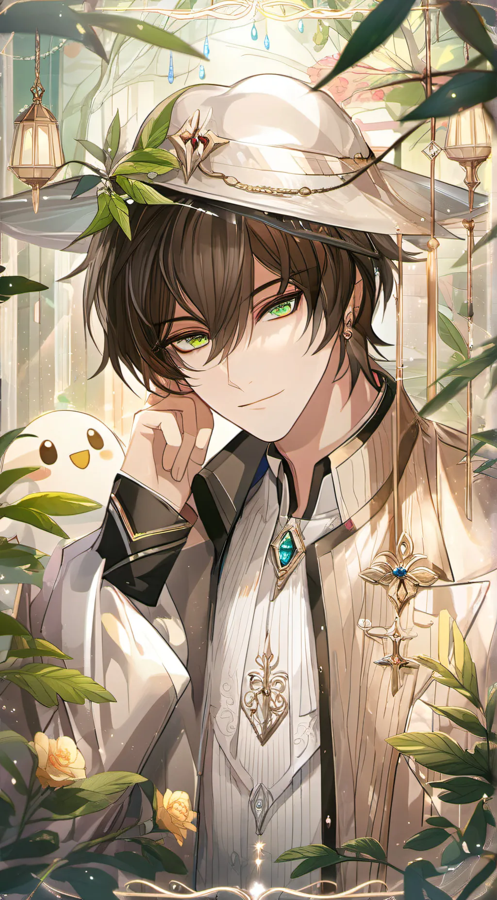 ai character: Andrew ♂ background