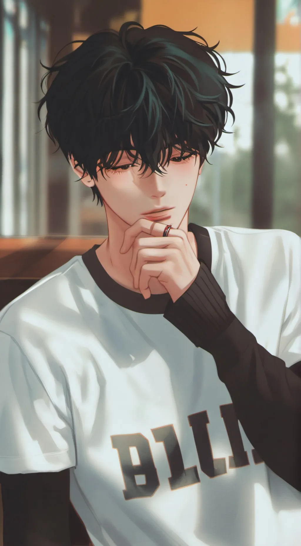 ai character: Ron background