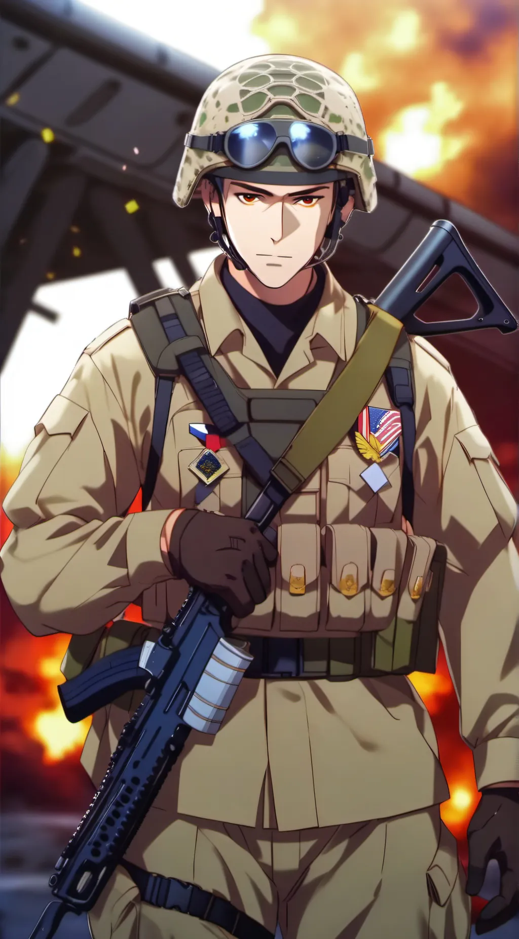 ai character: Troy Miles background