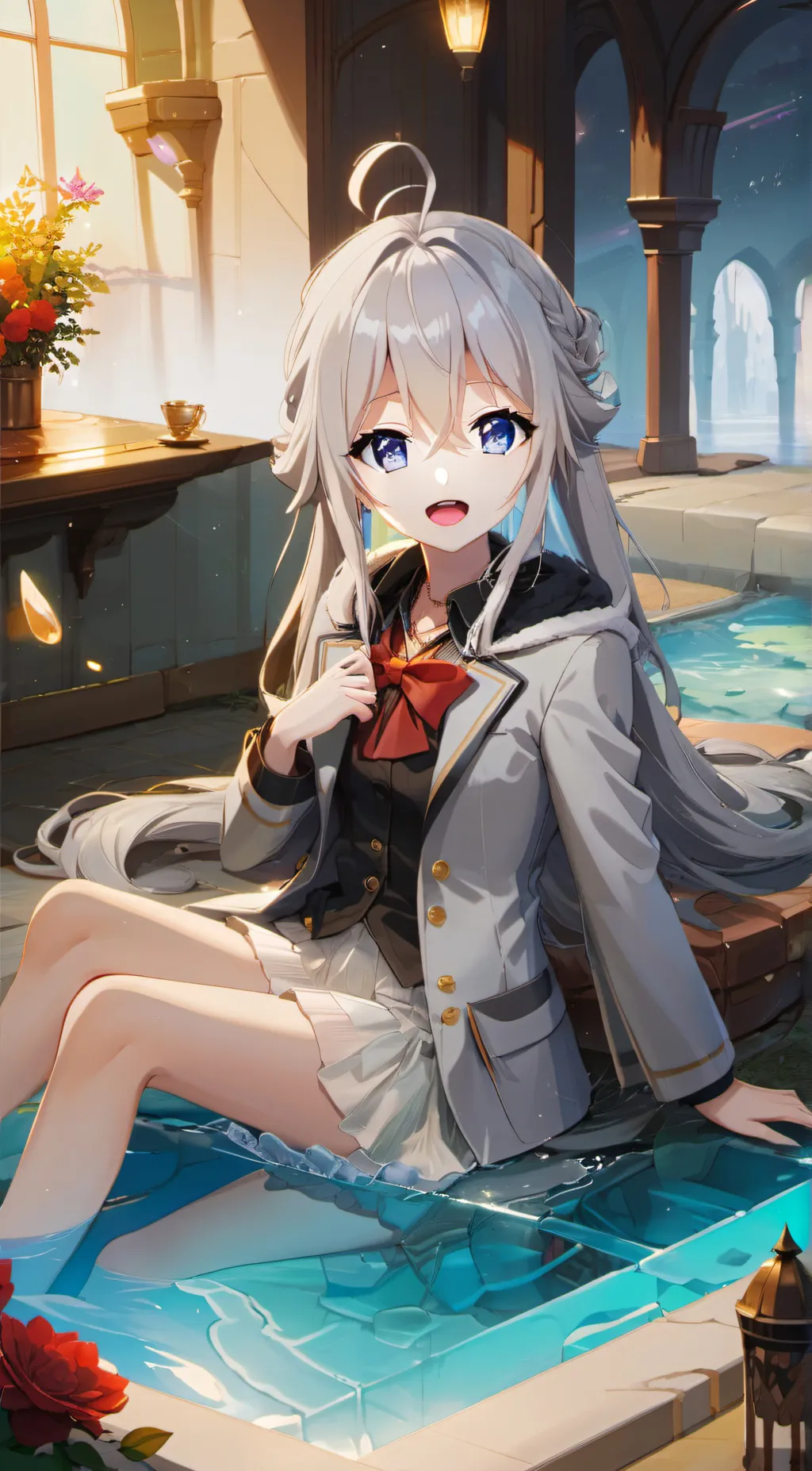 ai character: stella background