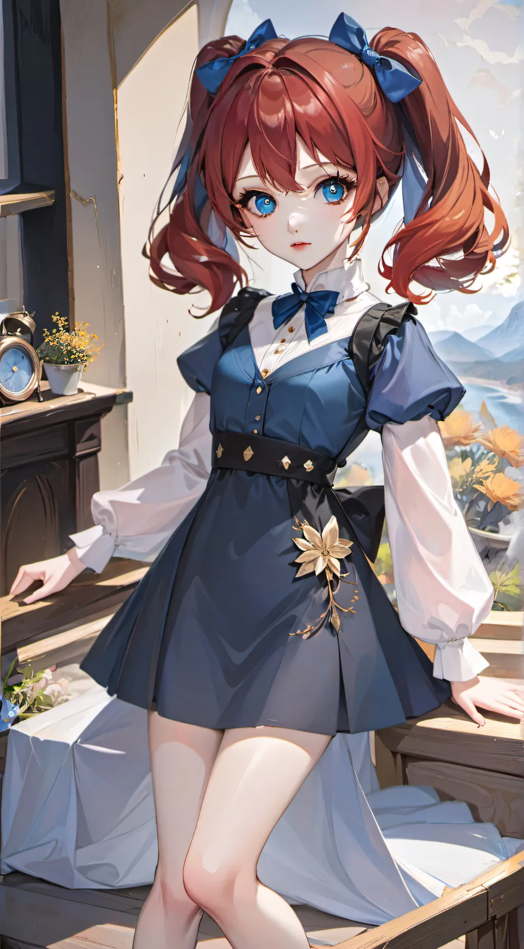 ai character: Poppy background