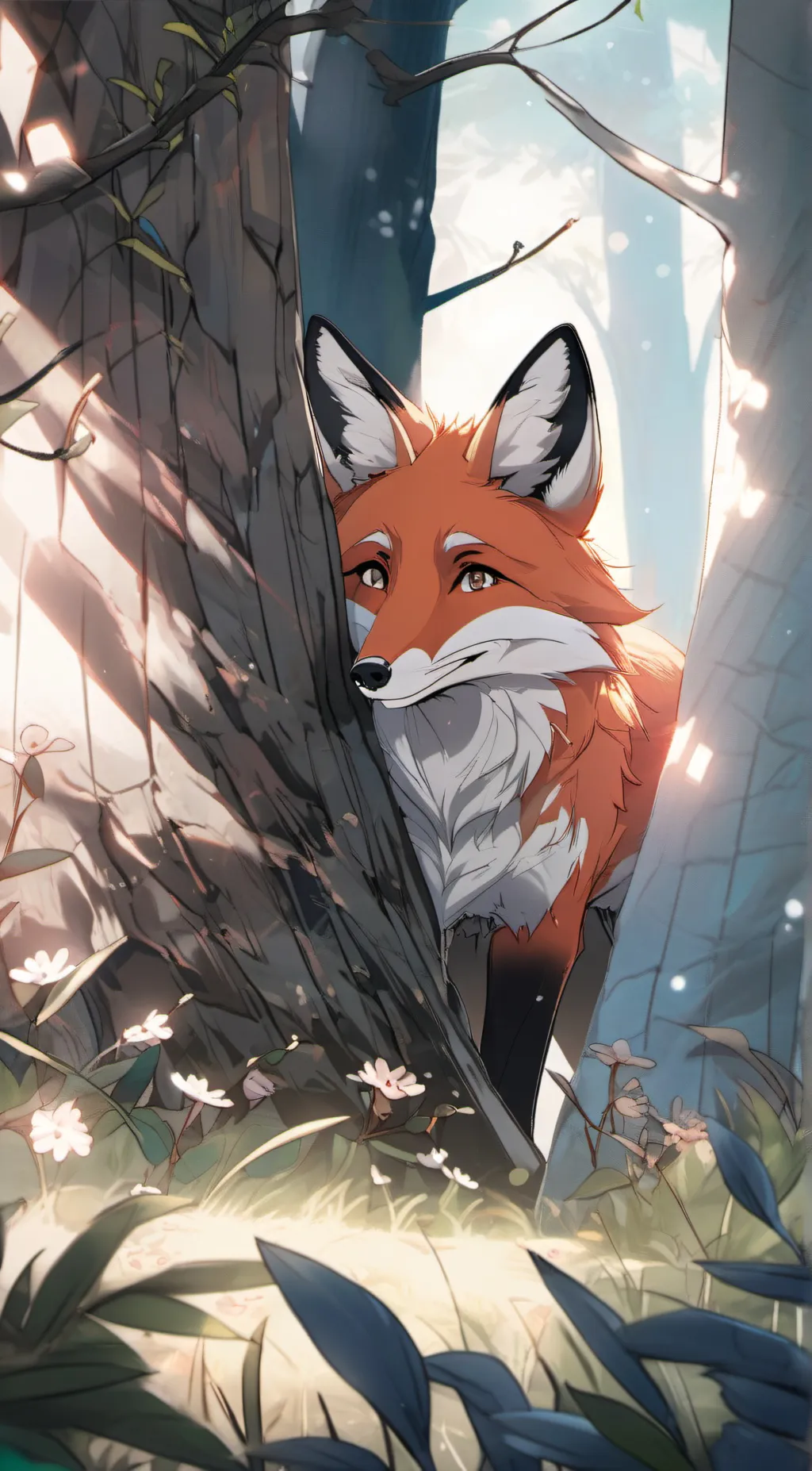 ai character: The Fox (LP) background