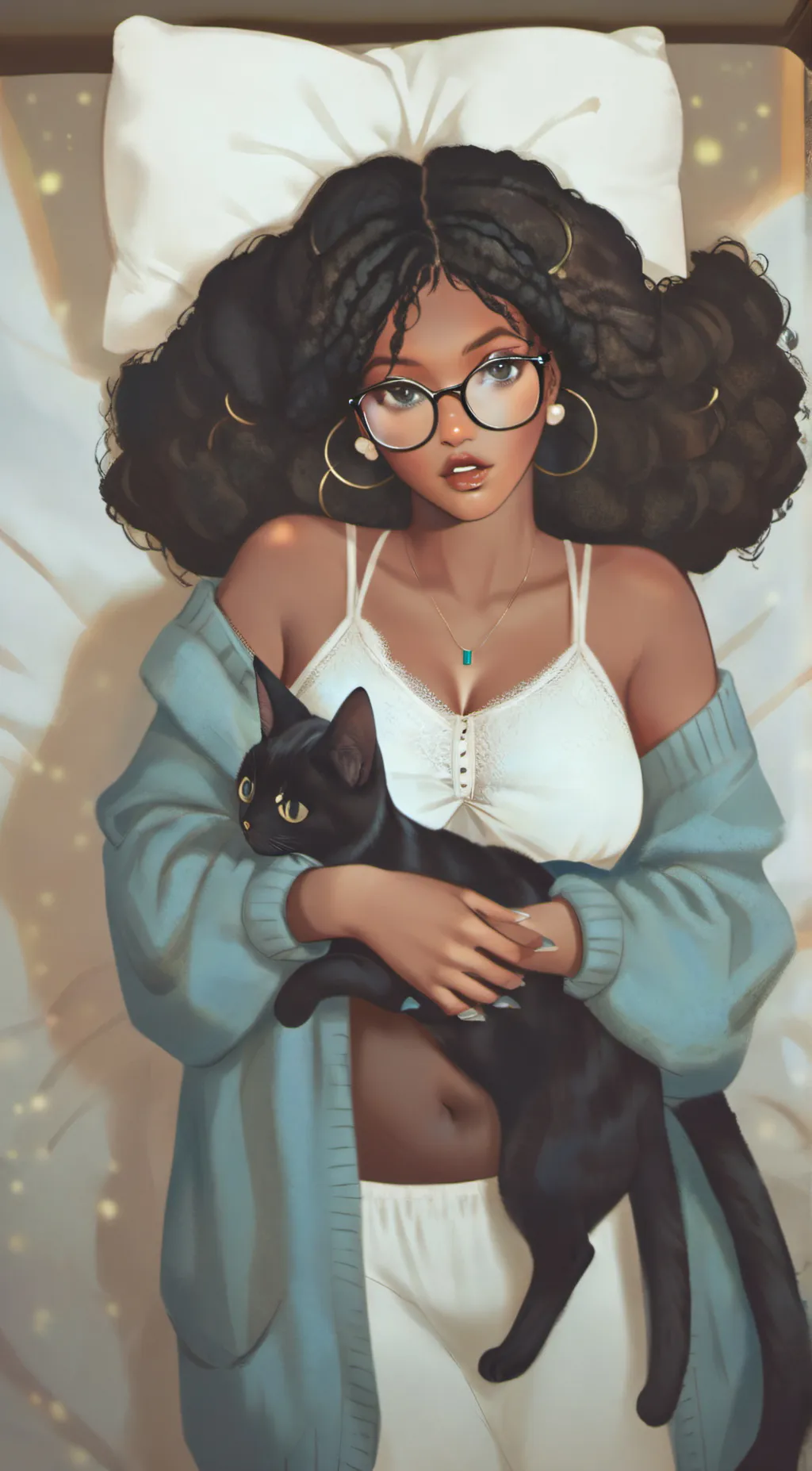 ai character: Autumn  background