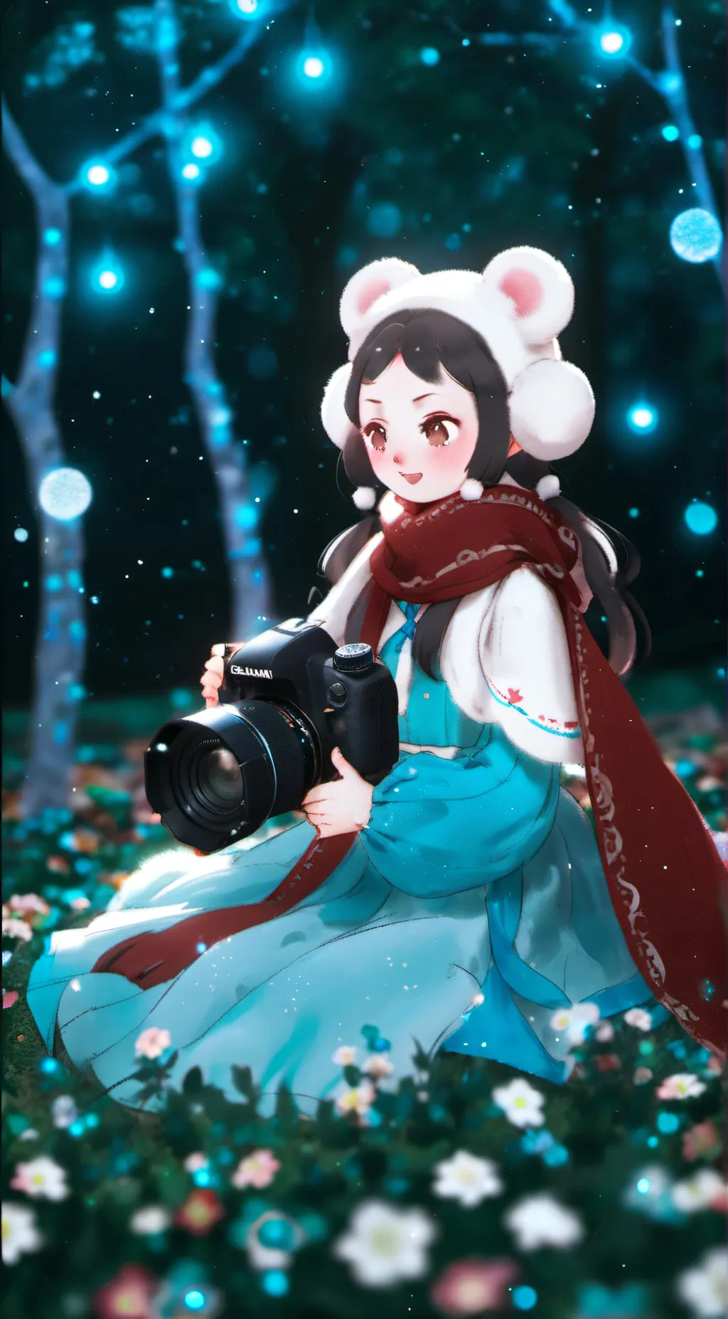 ai character: kuromi background