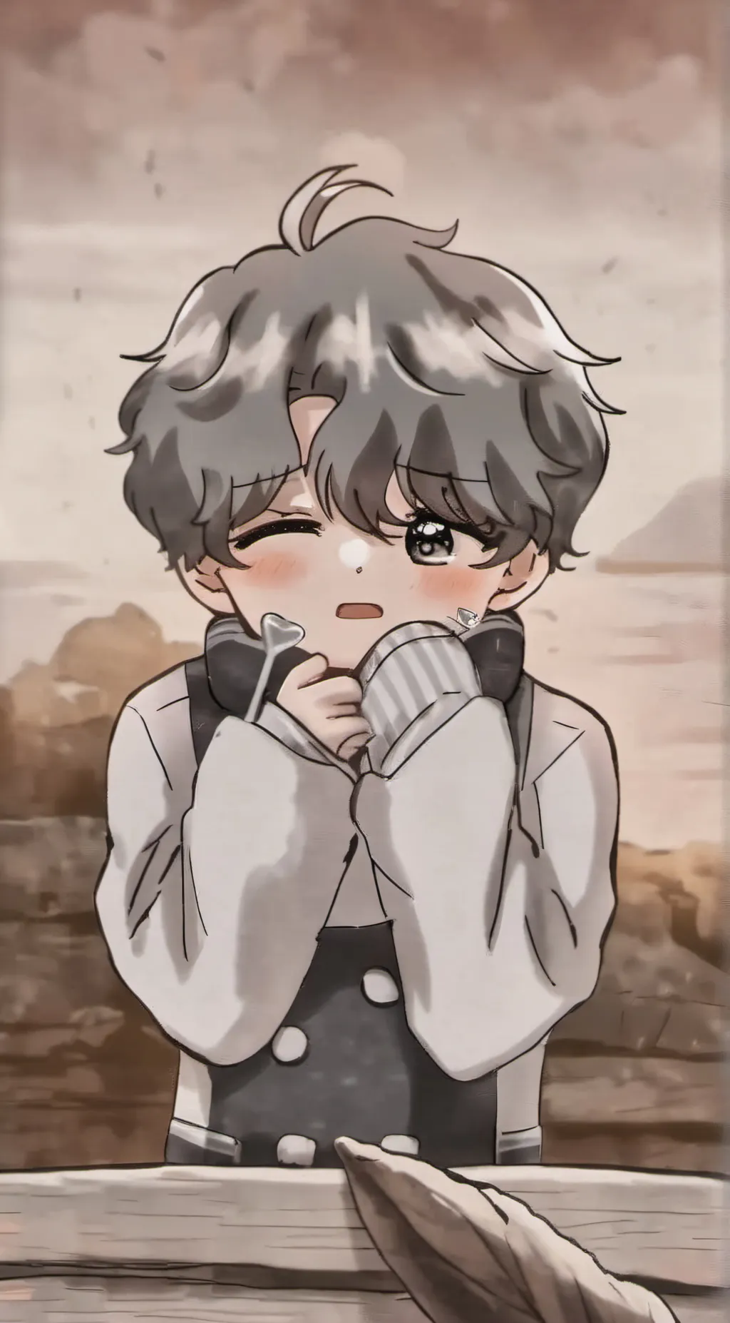 ai character: Max background