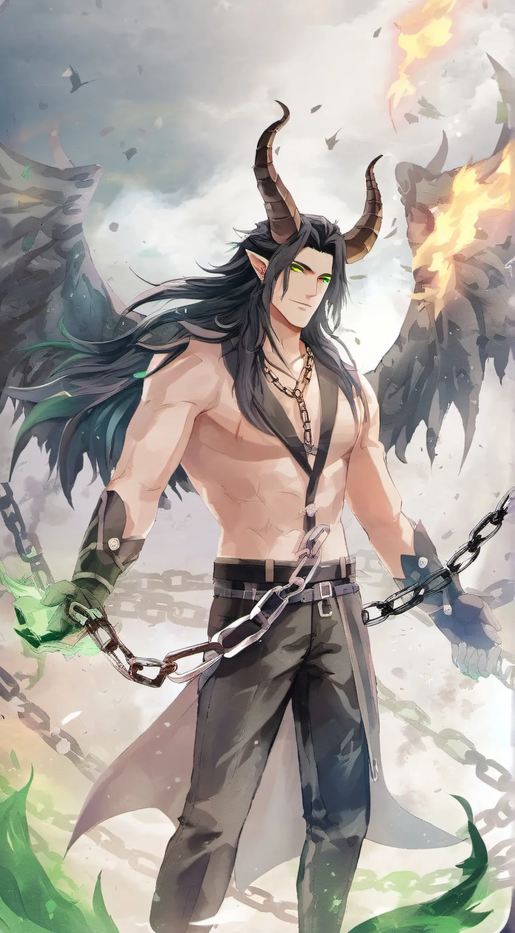 ai character: Malumriel background