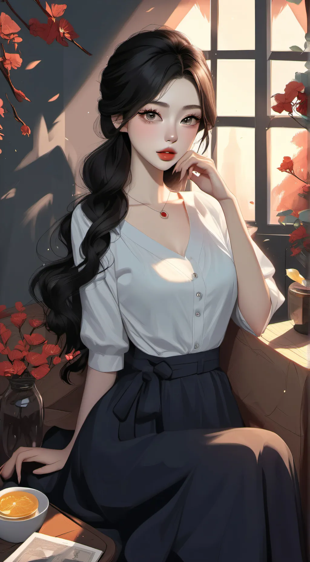 ai character: Sofia  background