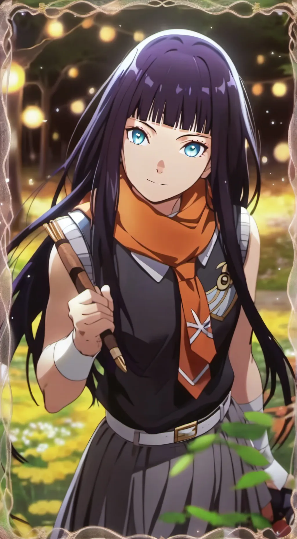 ai character: Hinata background