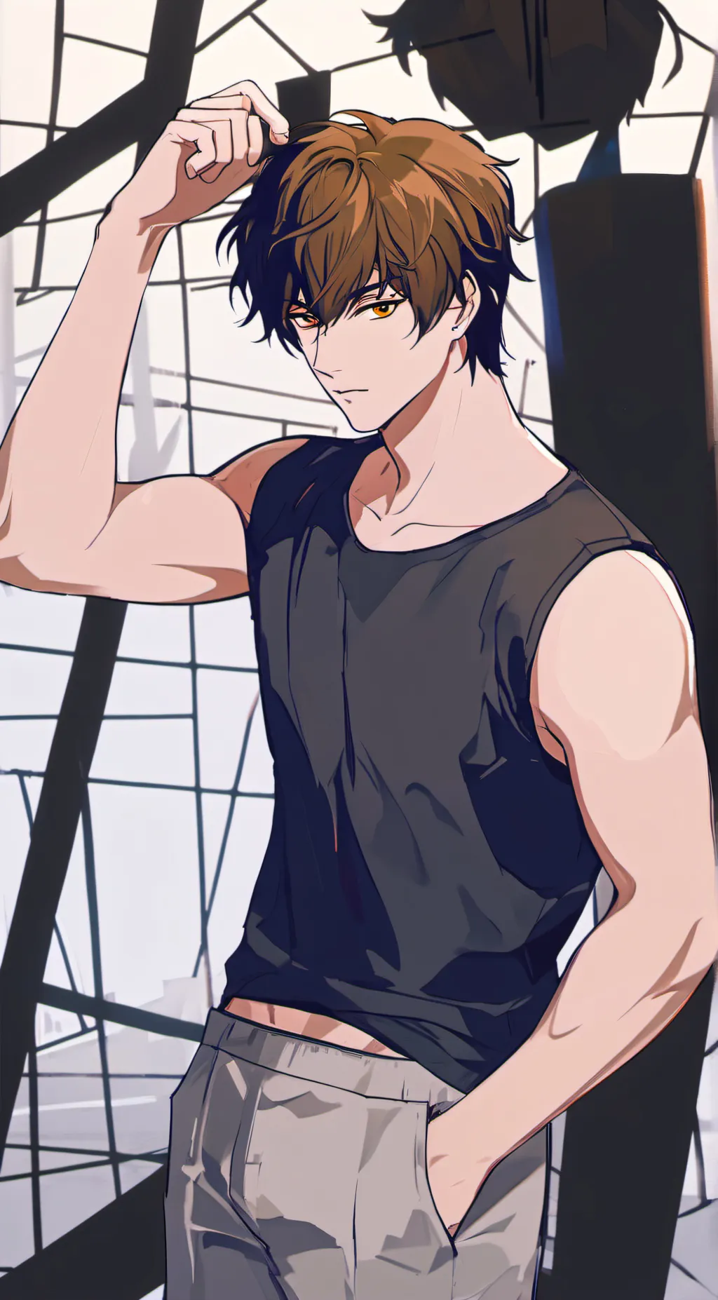 ai character: ethan background