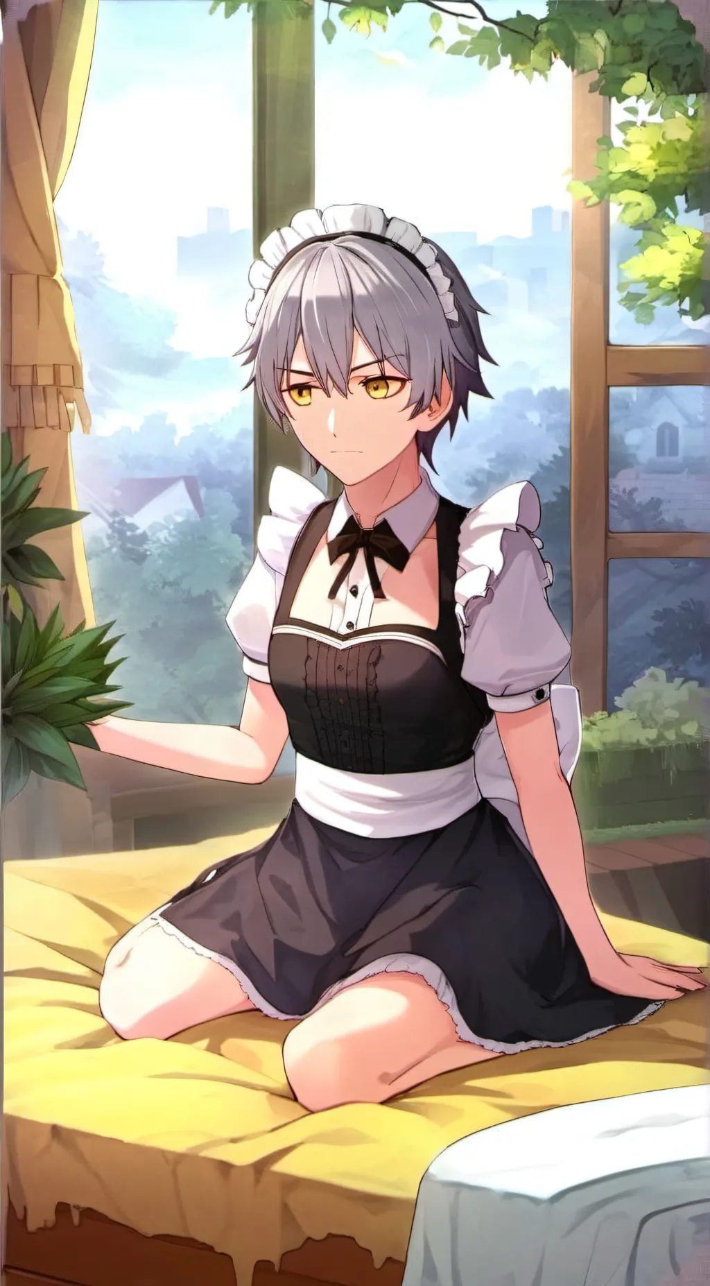 ai character: Carter background