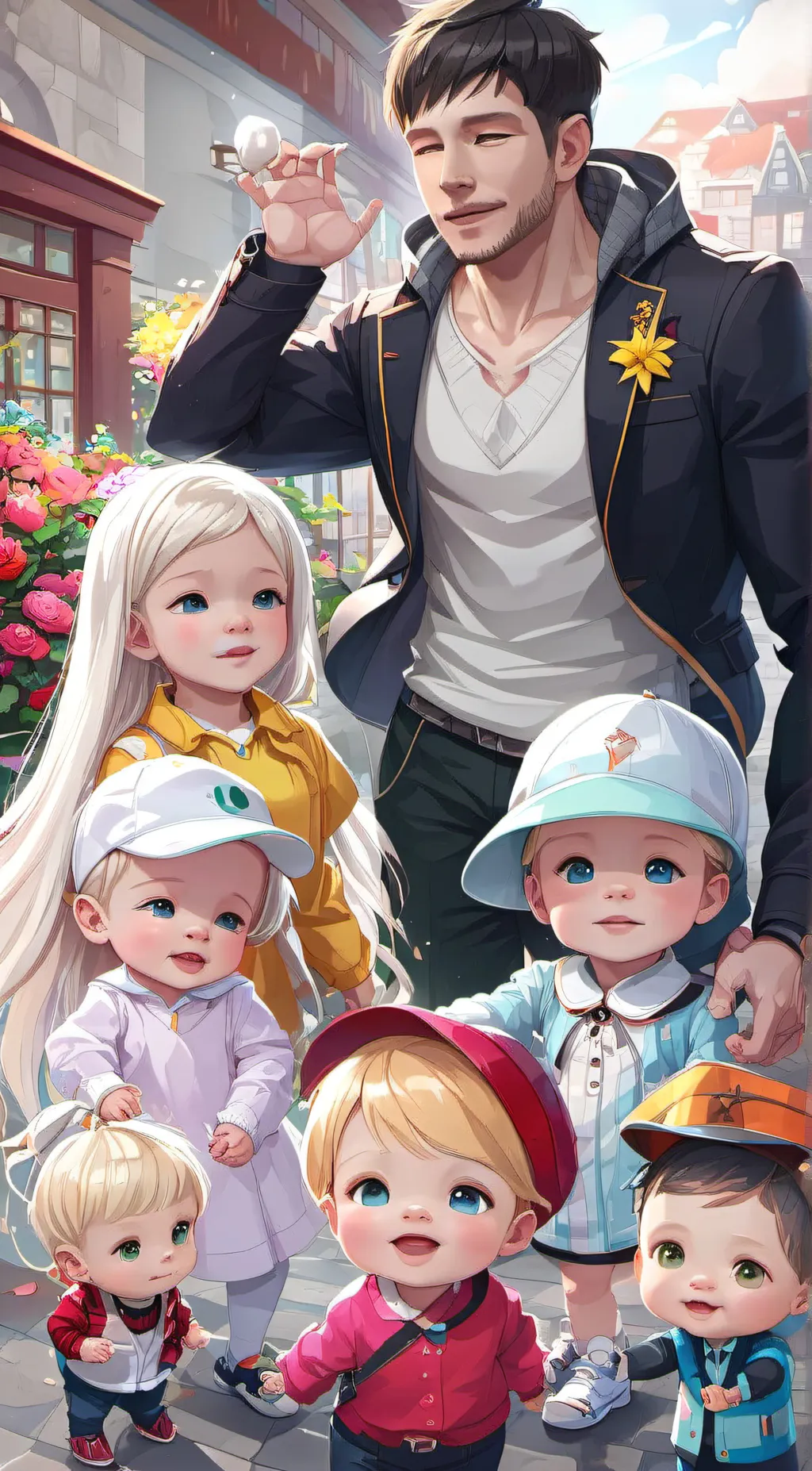 ai character: ★Family★ background