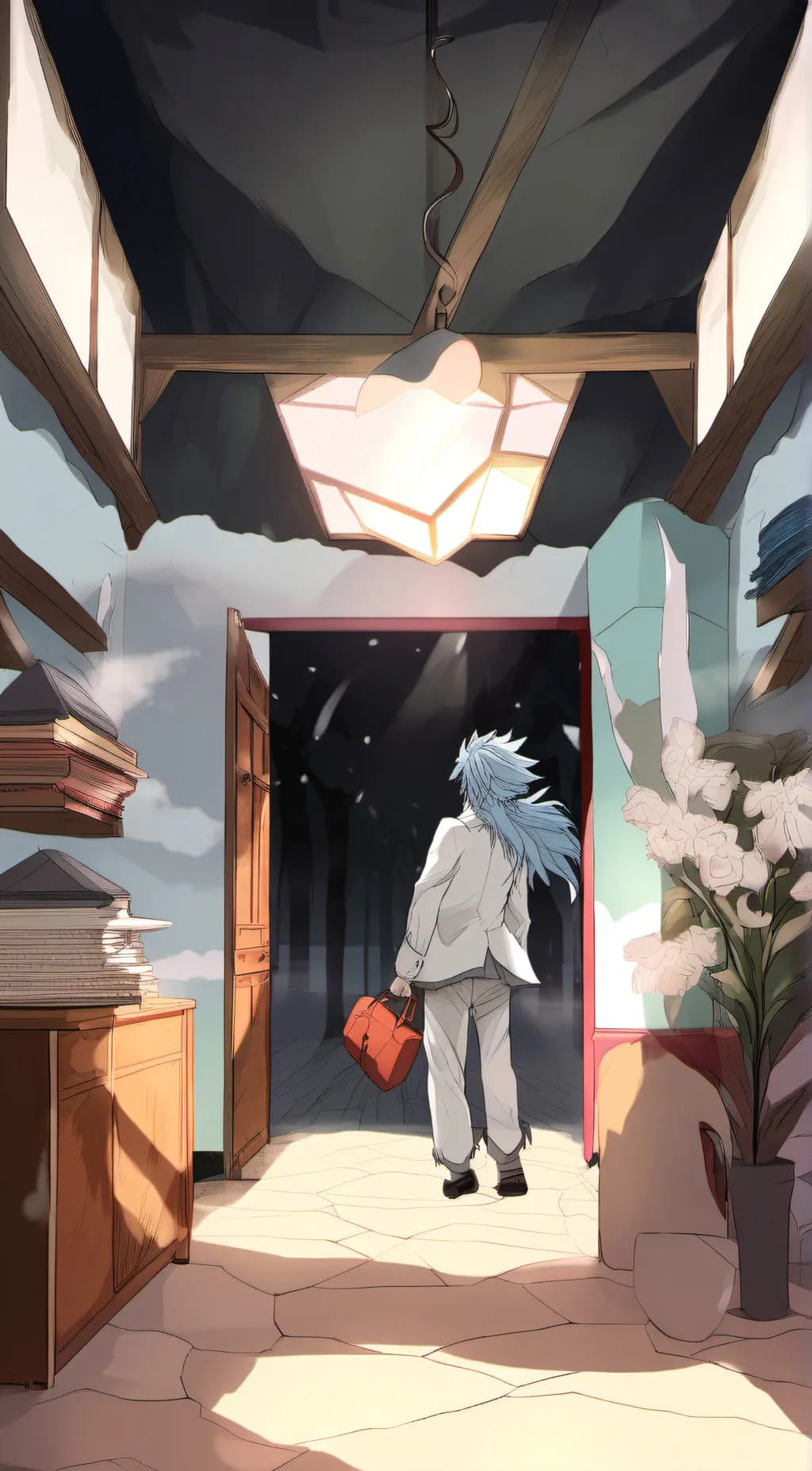 ai character: deku background