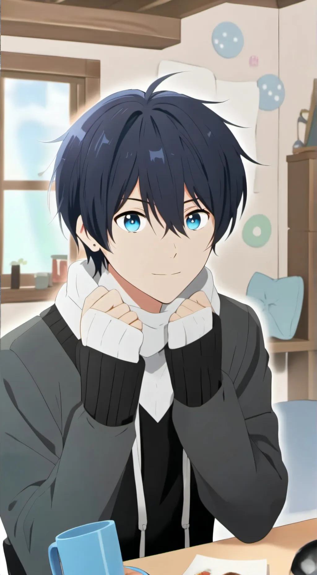 ai character: Ein background