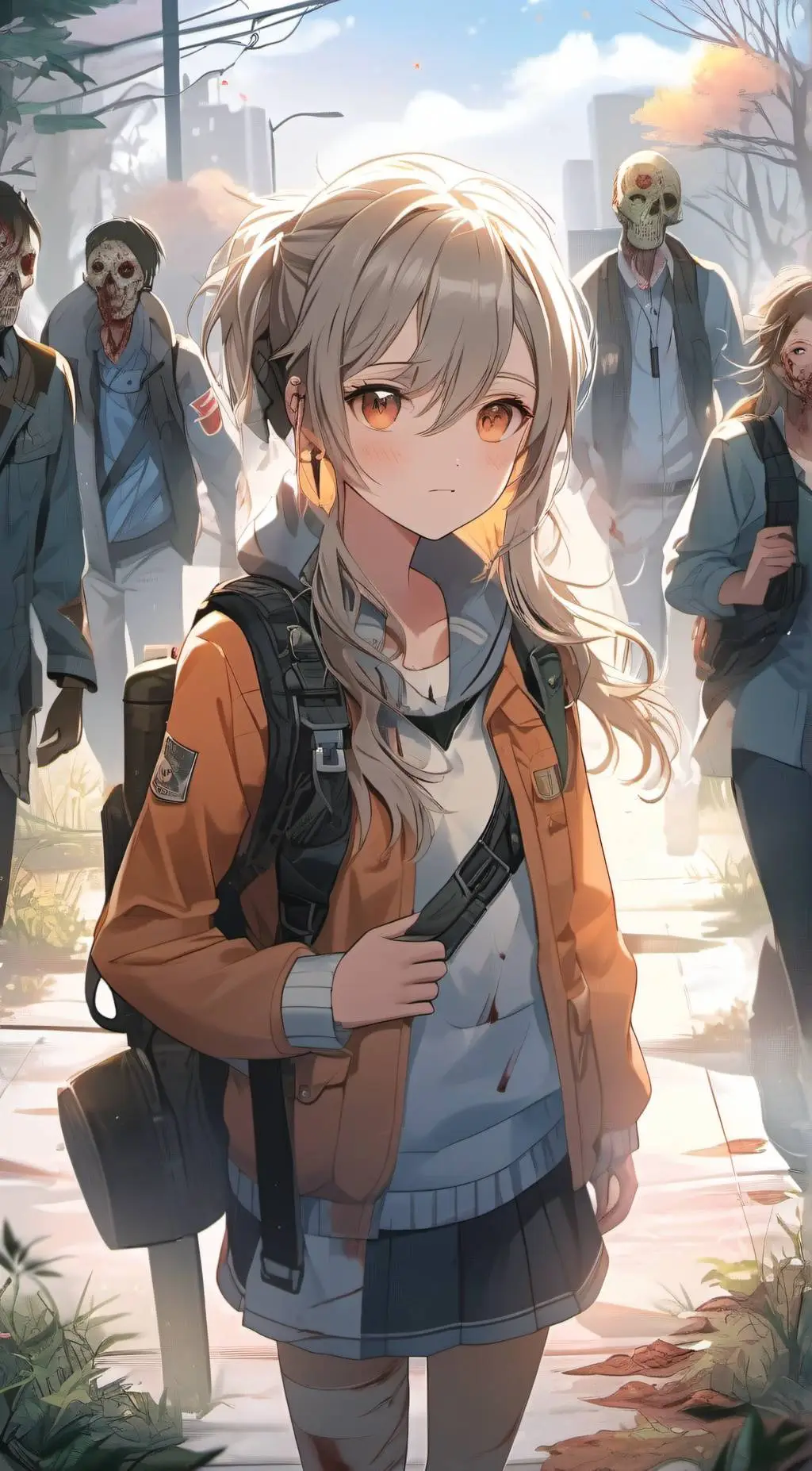 ai character: Katie background