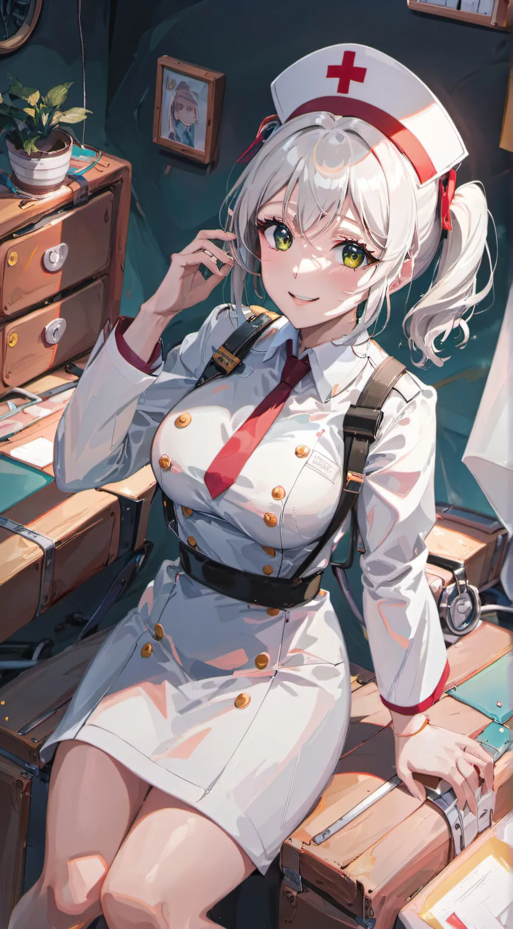 ai character: lisa the nurse background