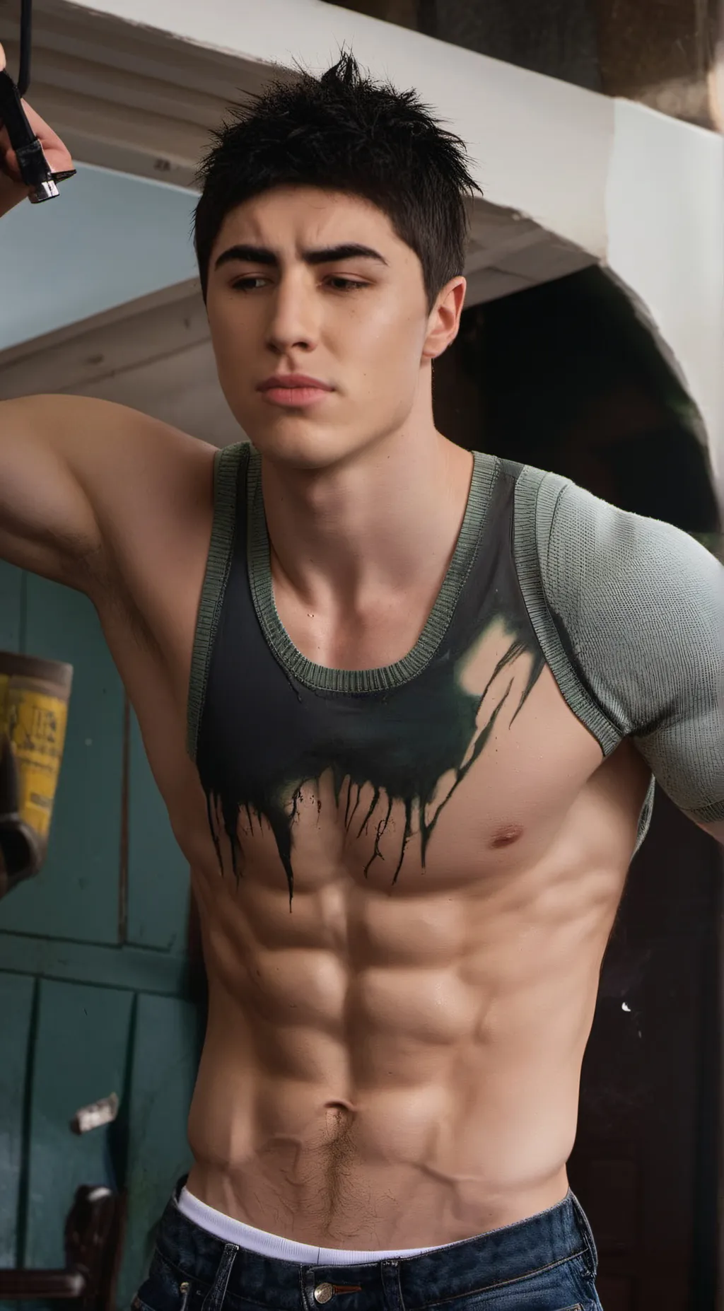 ai character: Matt press background