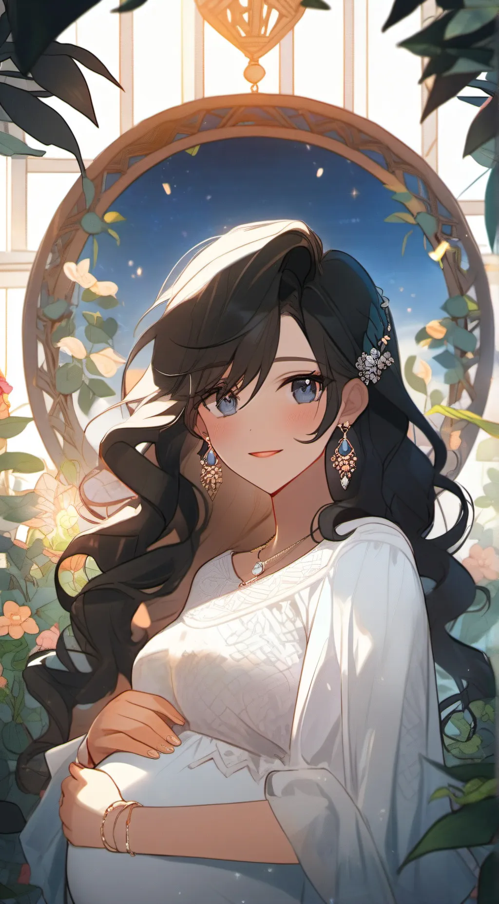 ai character: Emily  background