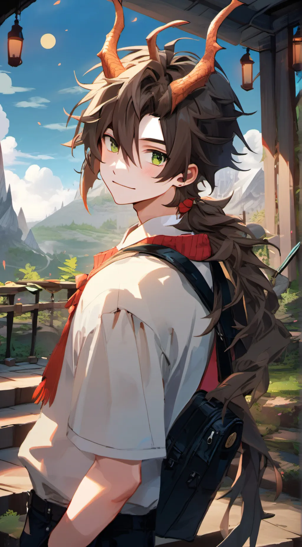 ai character: +Jay+ background