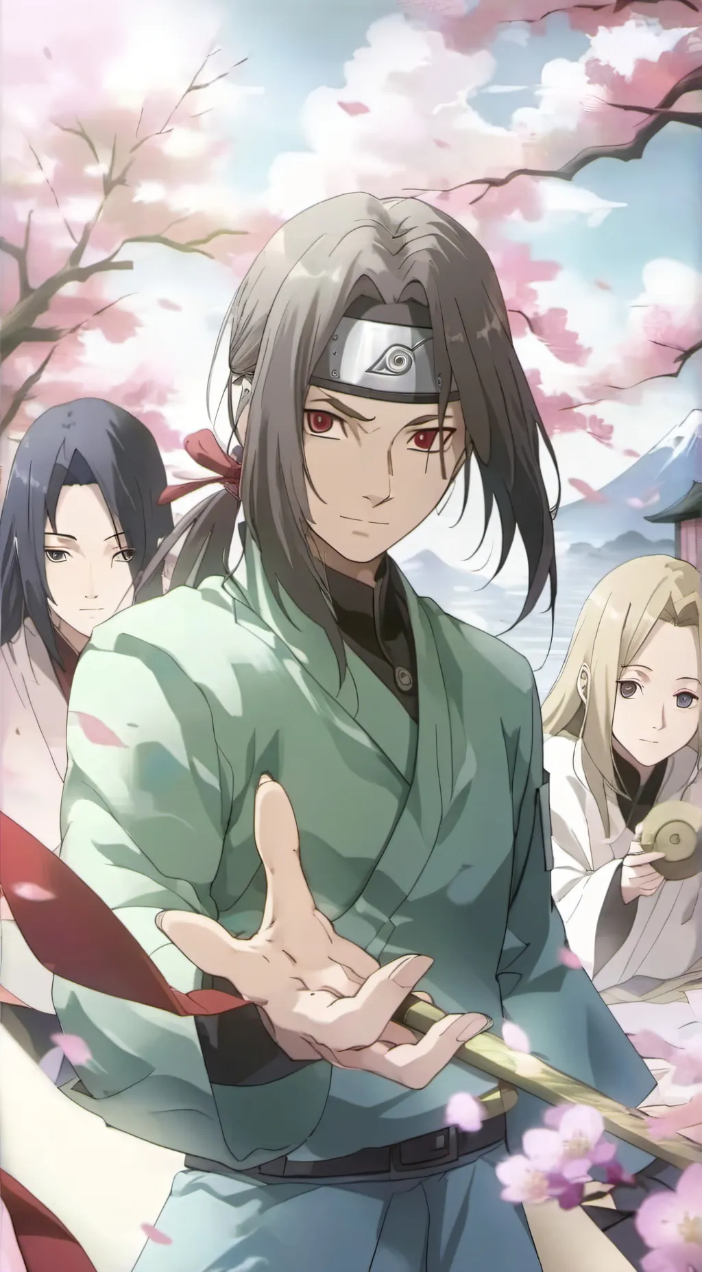 ai character: The Akatsuki background