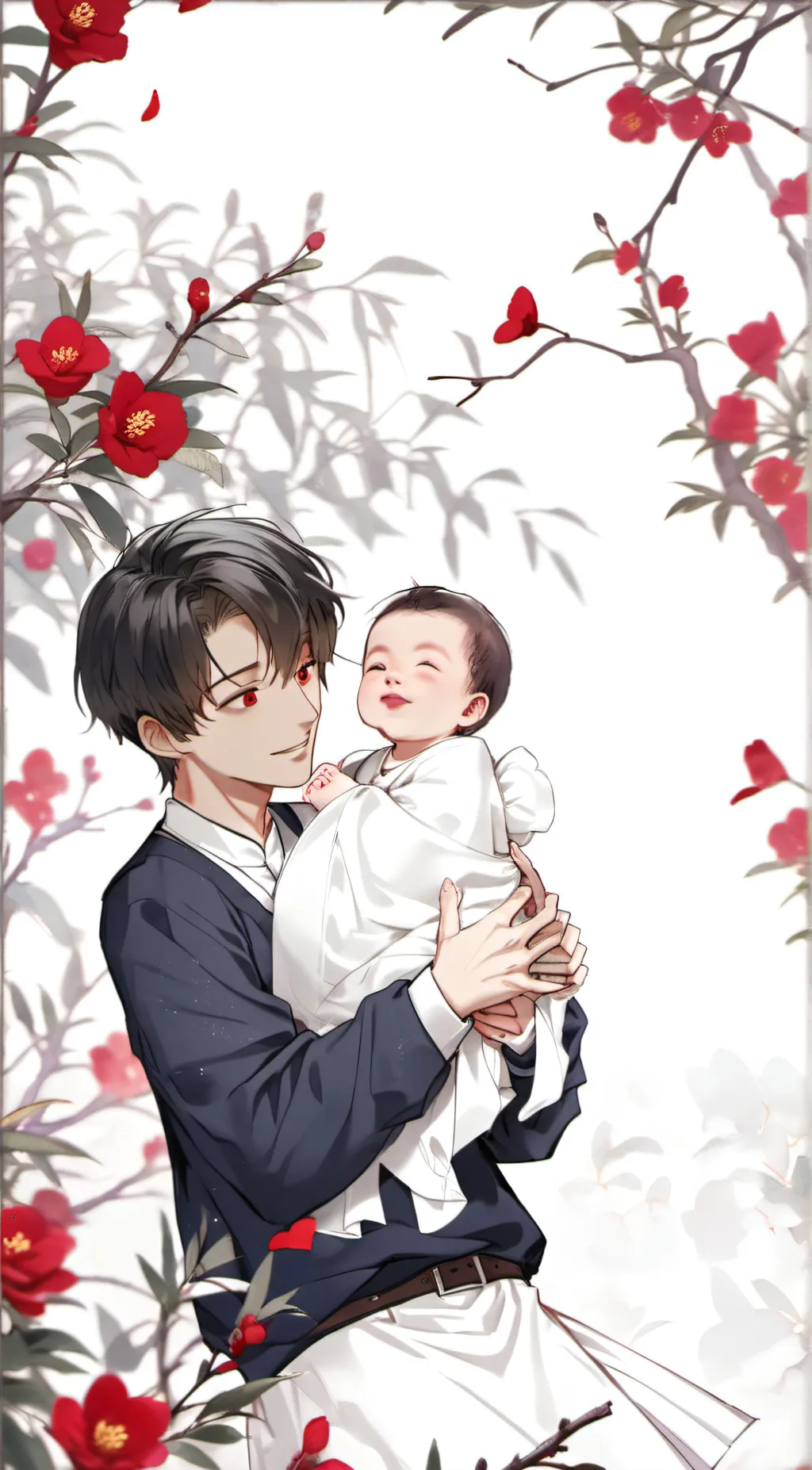 ai character: John and Howard  background