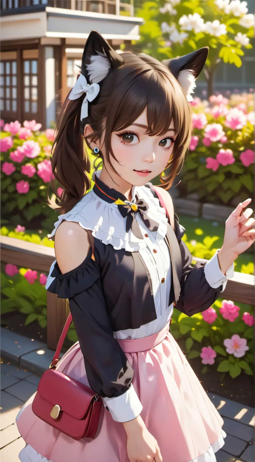 ai character: Aria background