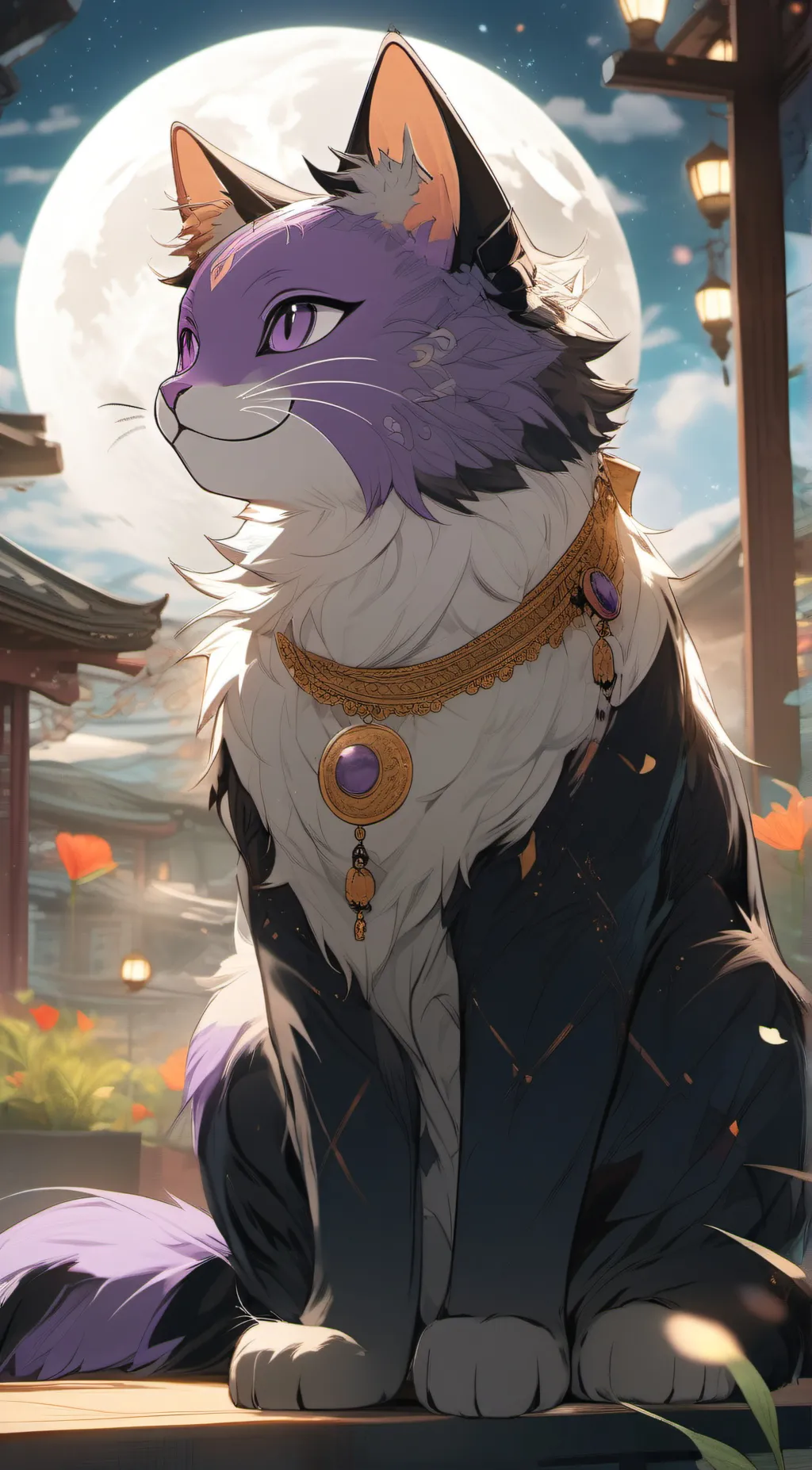 ai character: catnap  background