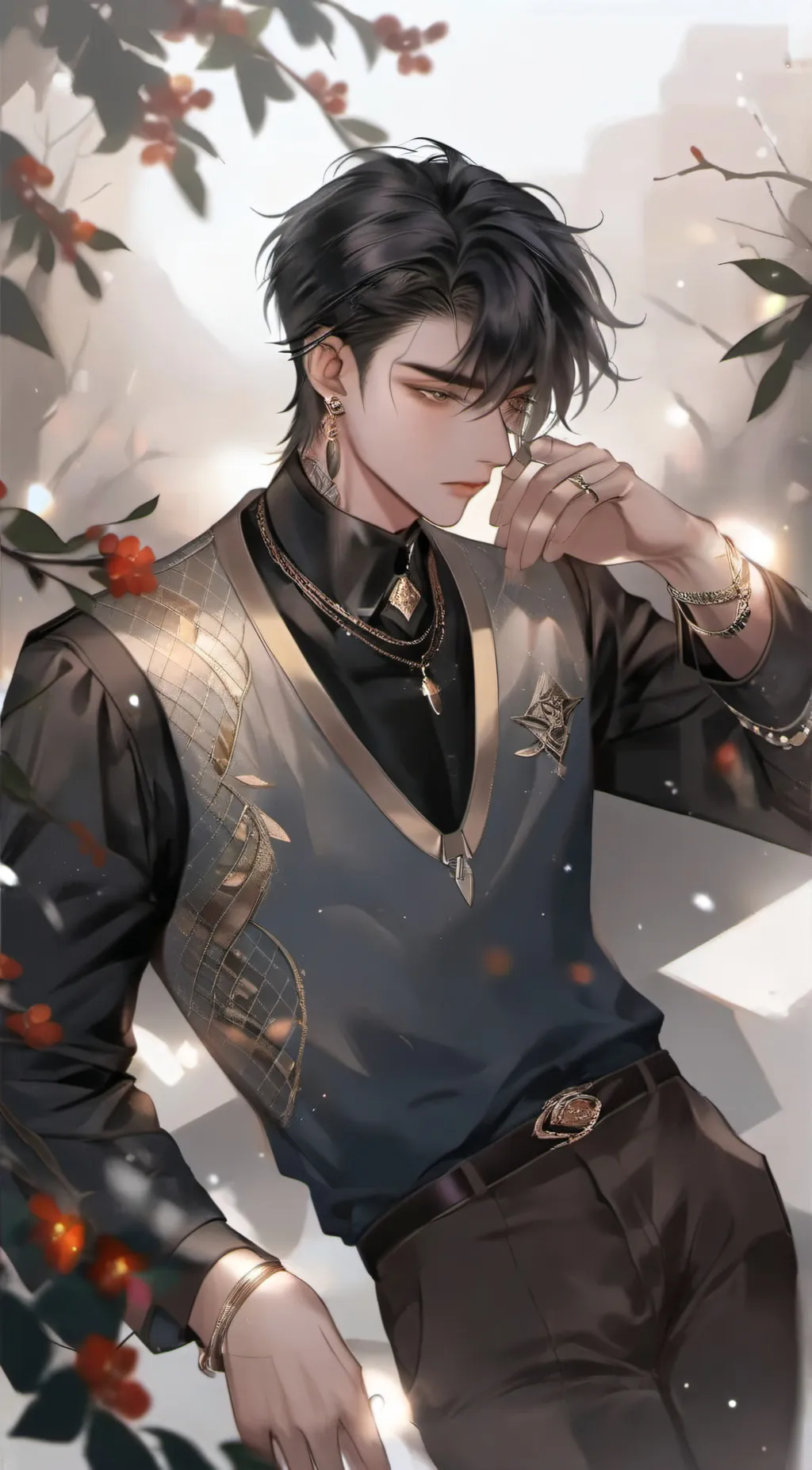 ai character: storale background