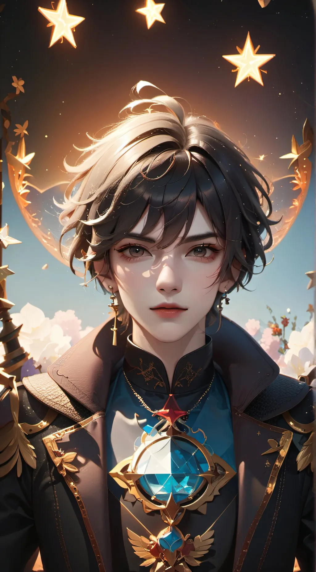 ai character: Zach  love Chloe  background