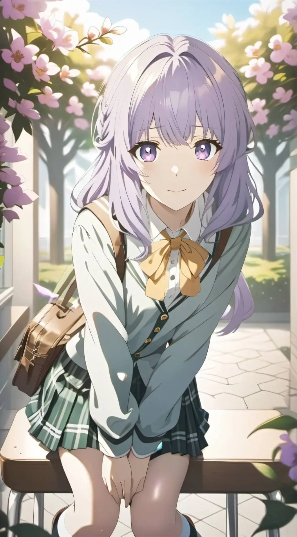 ai character: Clover-san background