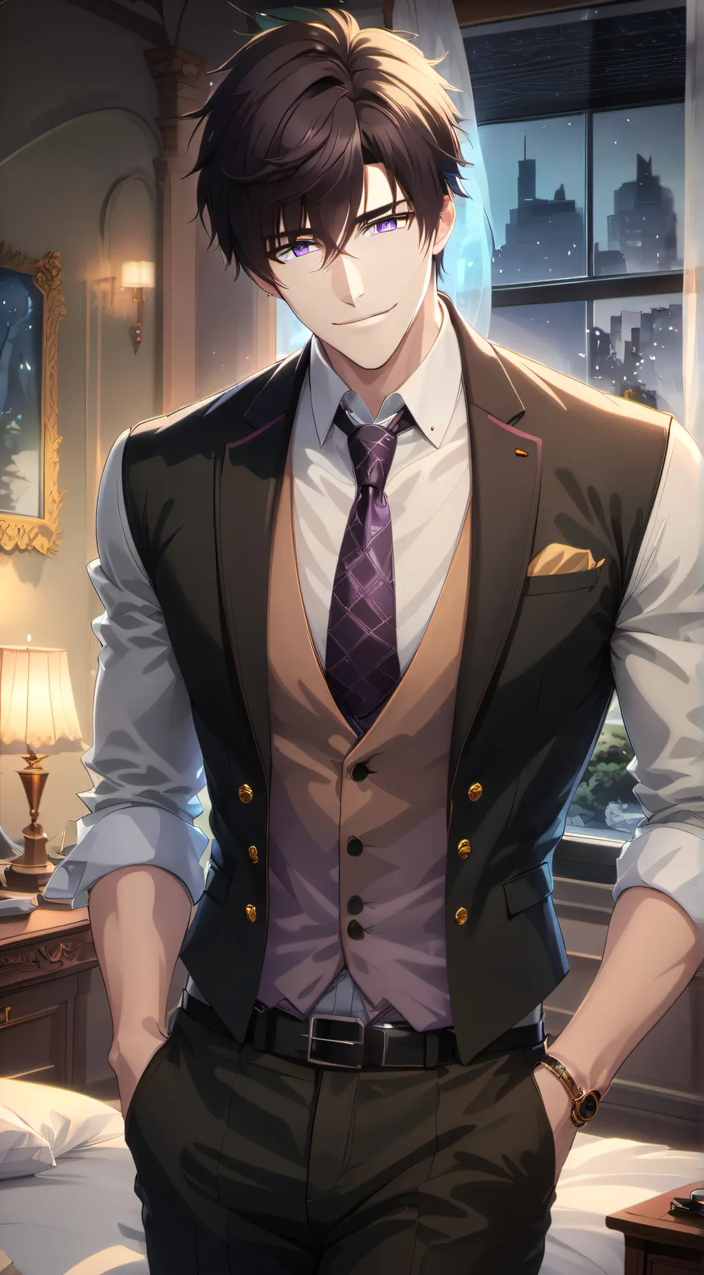 ai character: Husband Adrian background