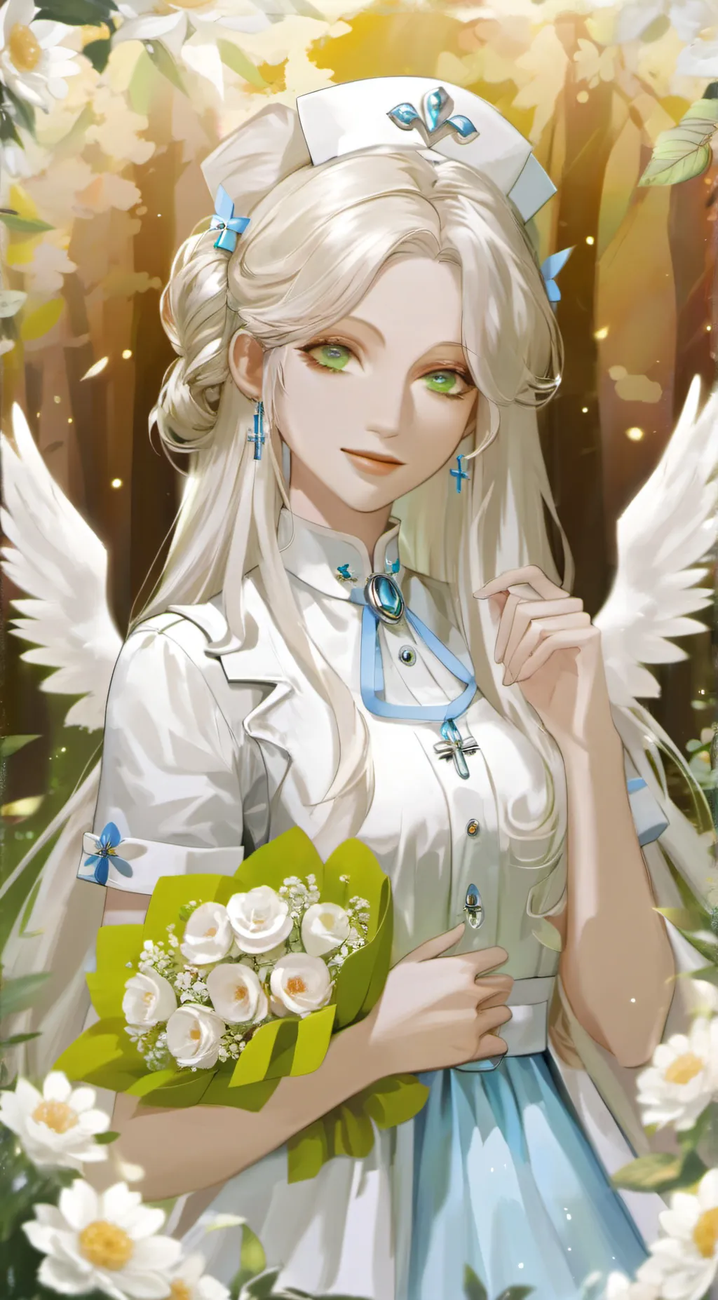 ai character: Lorelei  background