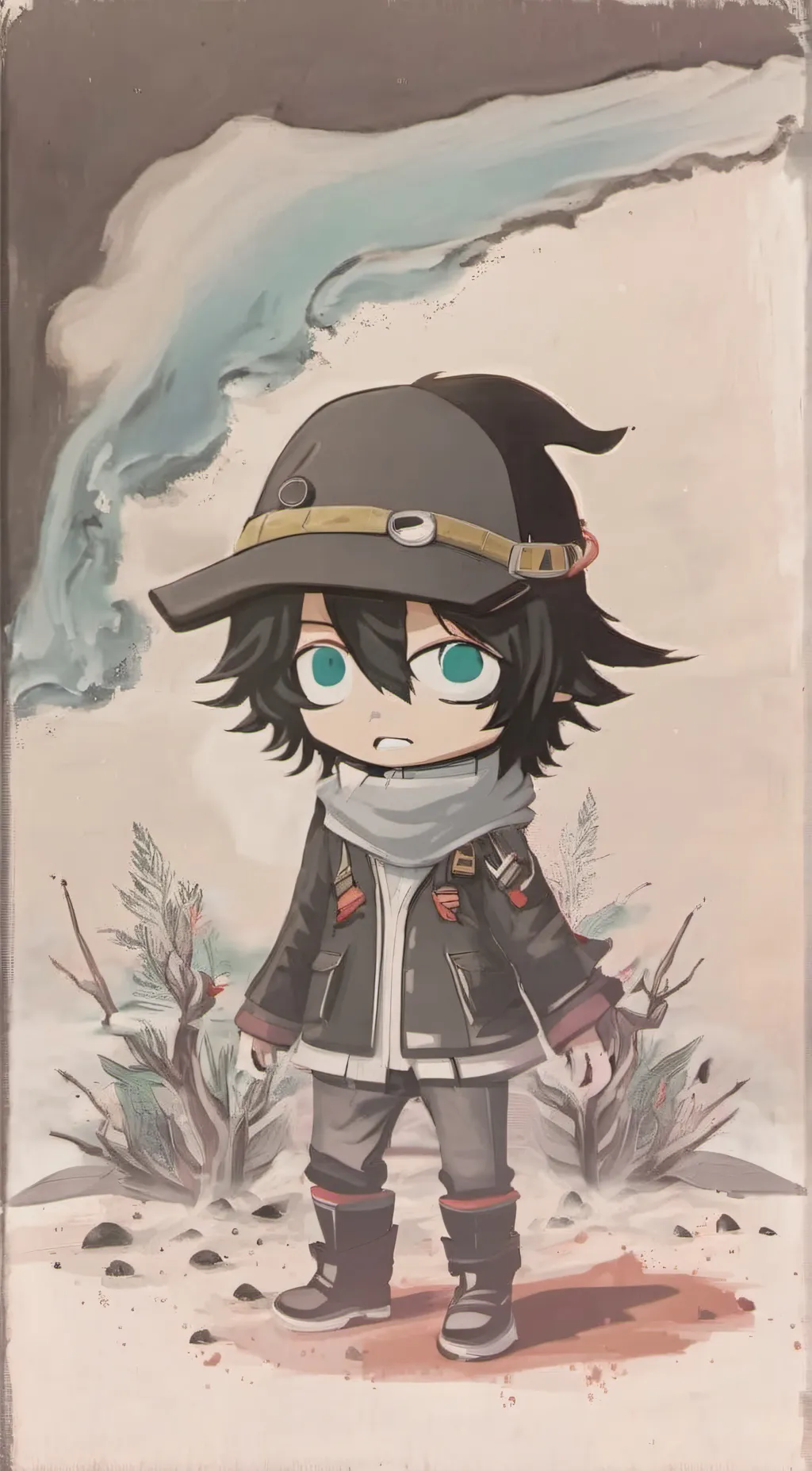 ai character: mha class1A background