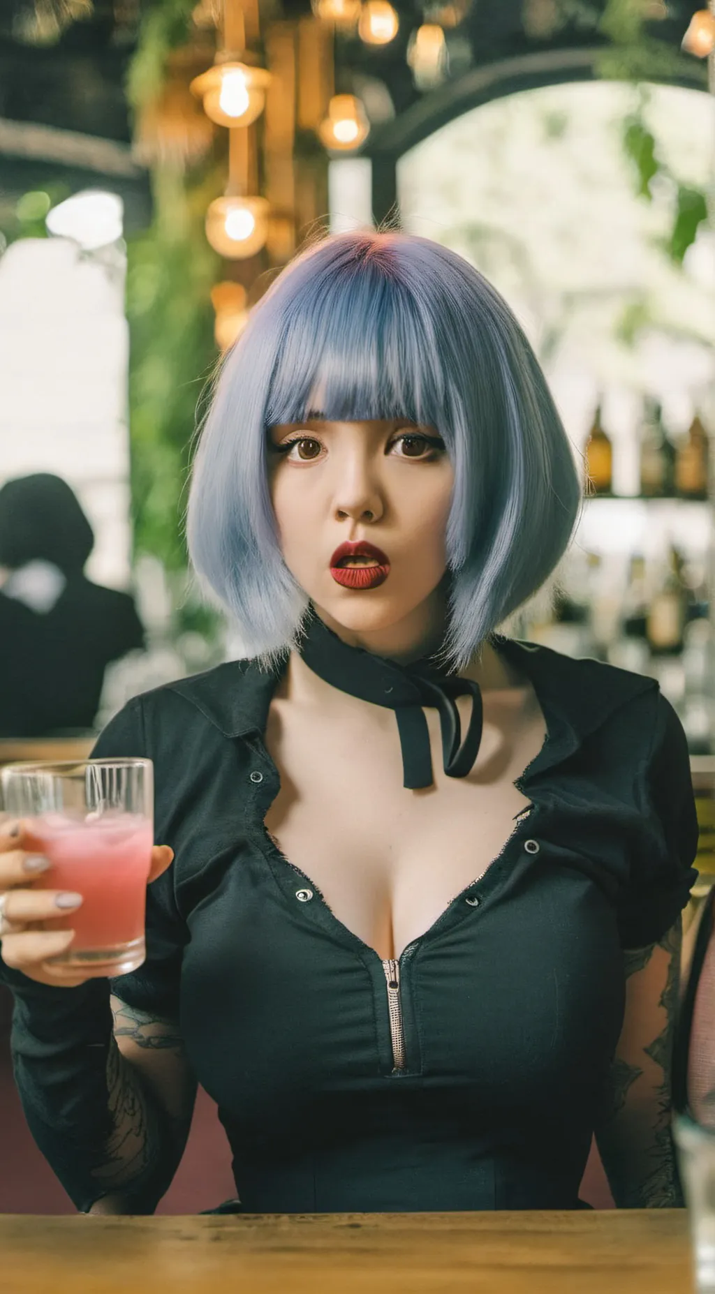 ai character: Bess Transforms background