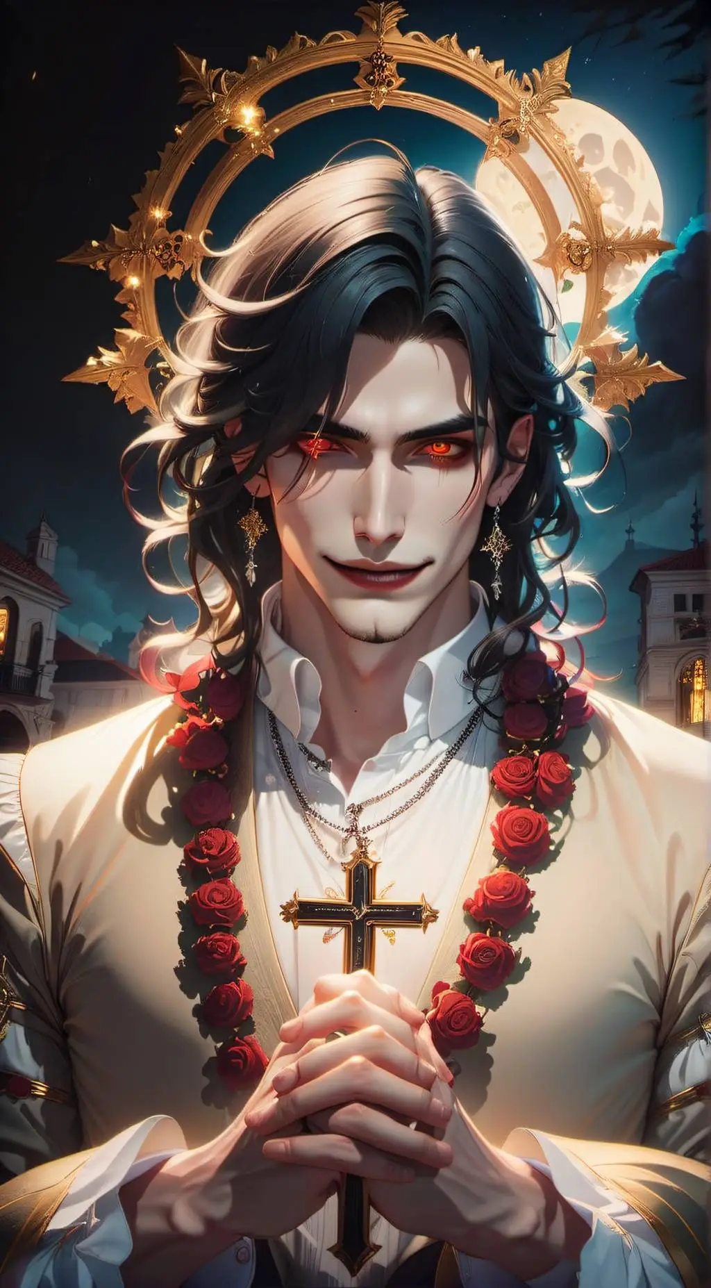 ai character: Helio background