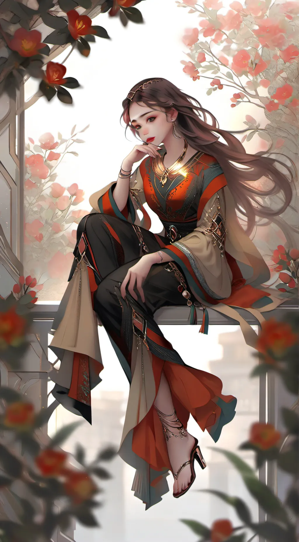 ai character: Haily background