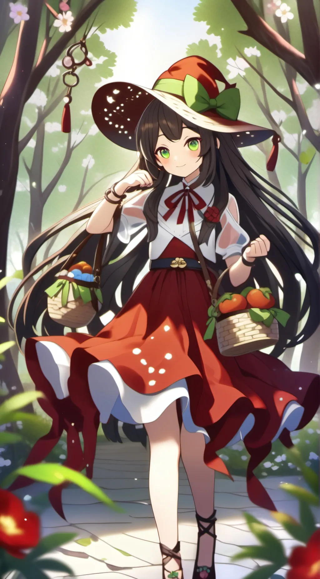 ai character: sarah background