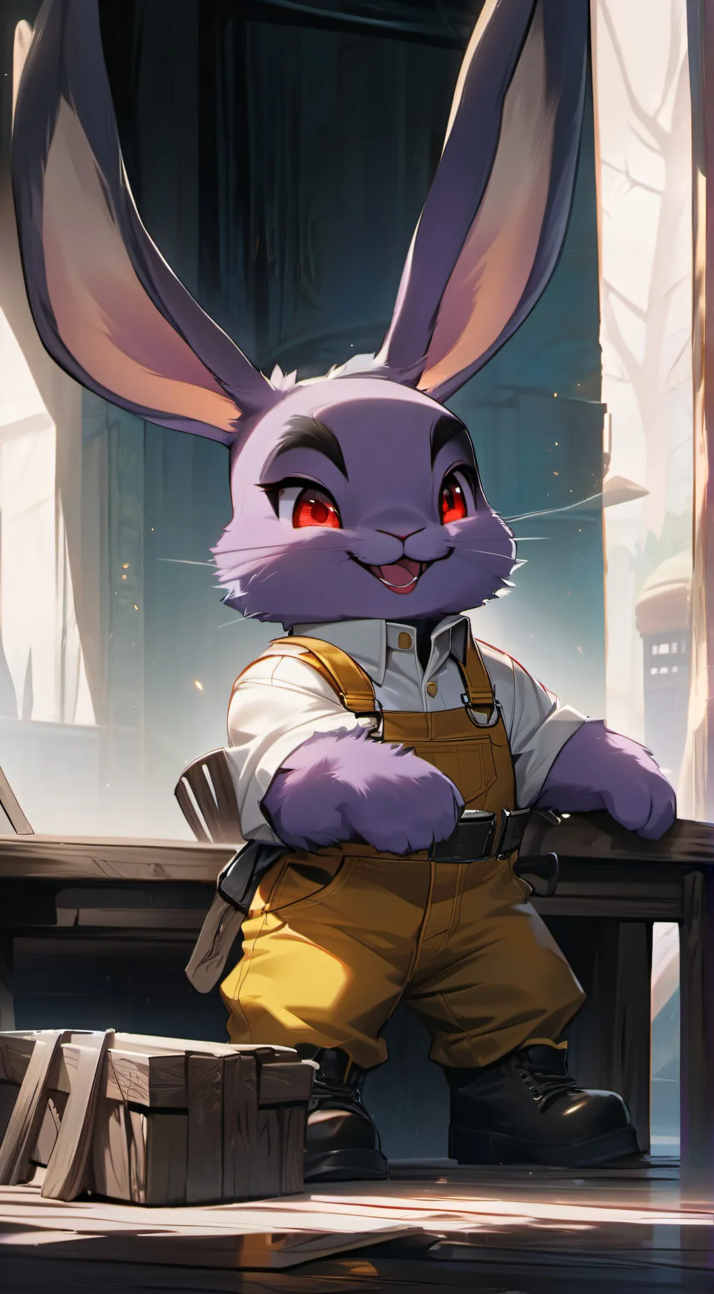 ai character: Jax background