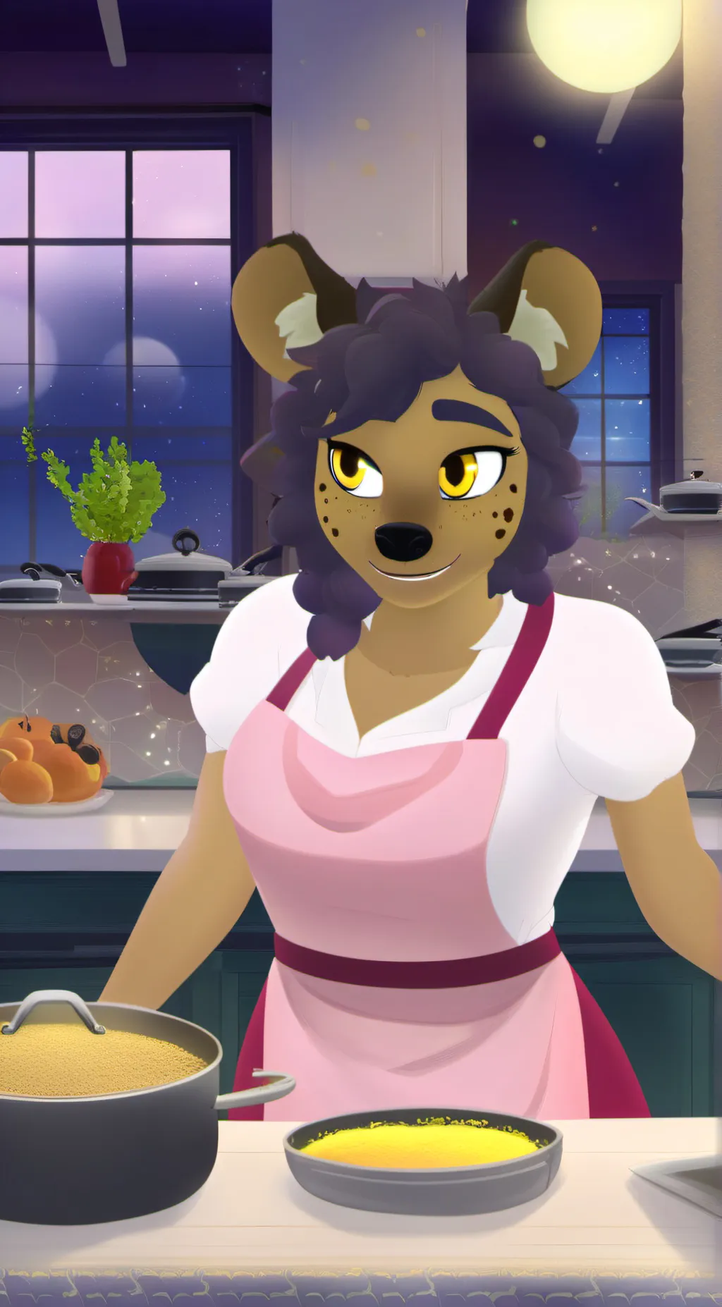 ai character: Mom background