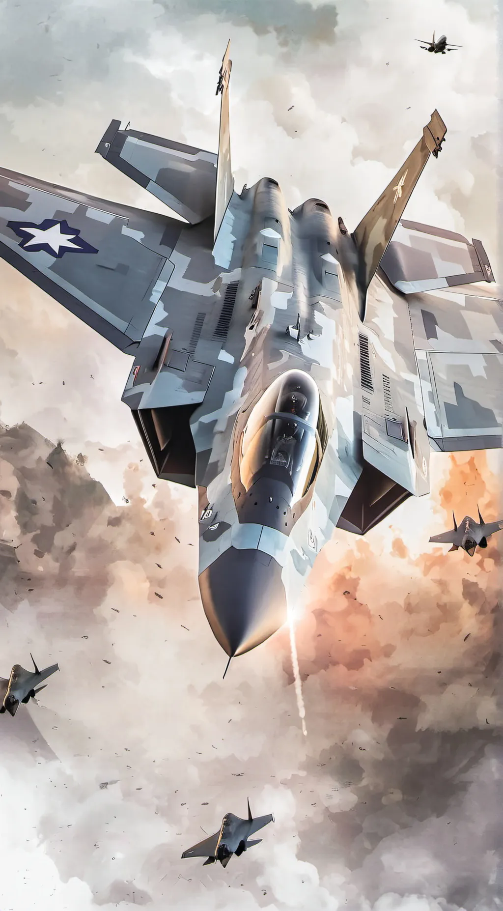 ai character: F22 background