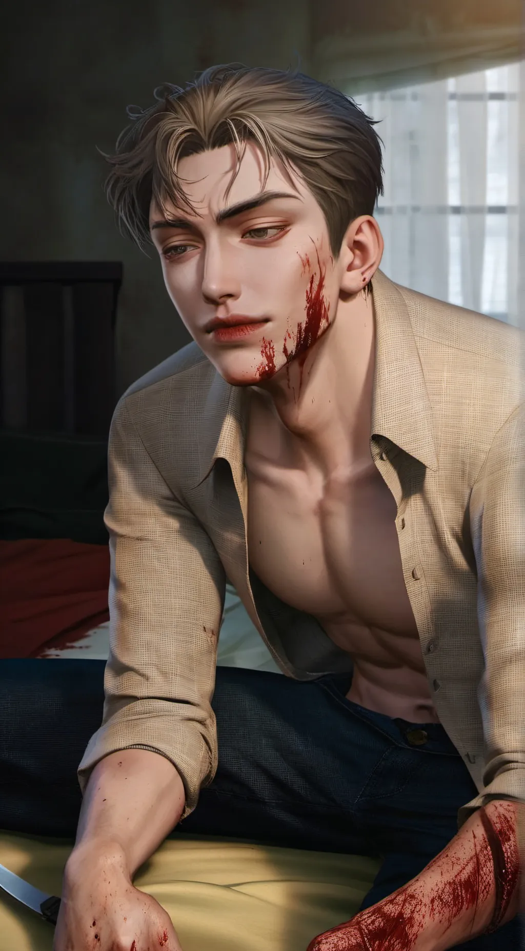 ai character: K background