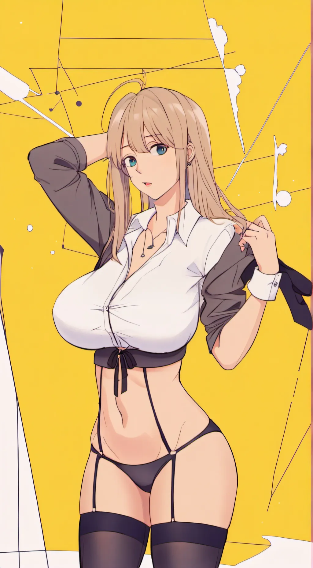 ai character: Sasha background