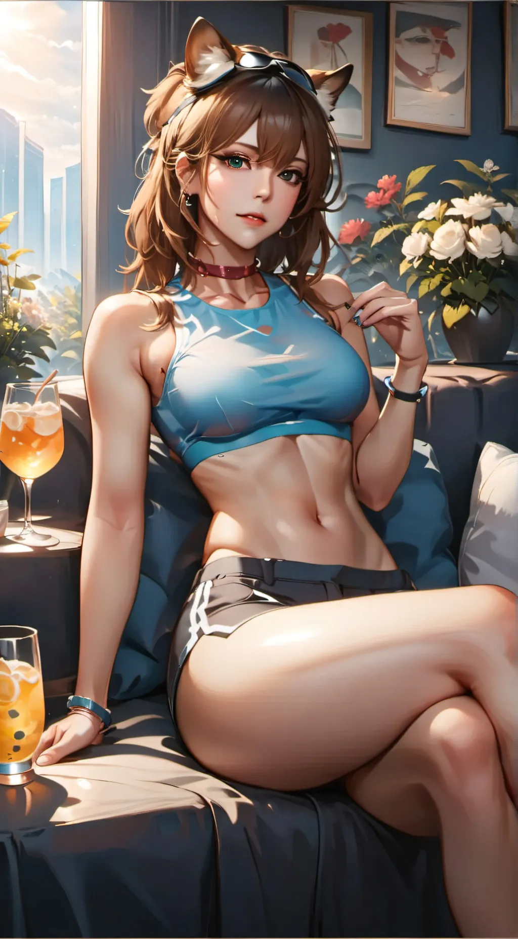 ai character: Amy background