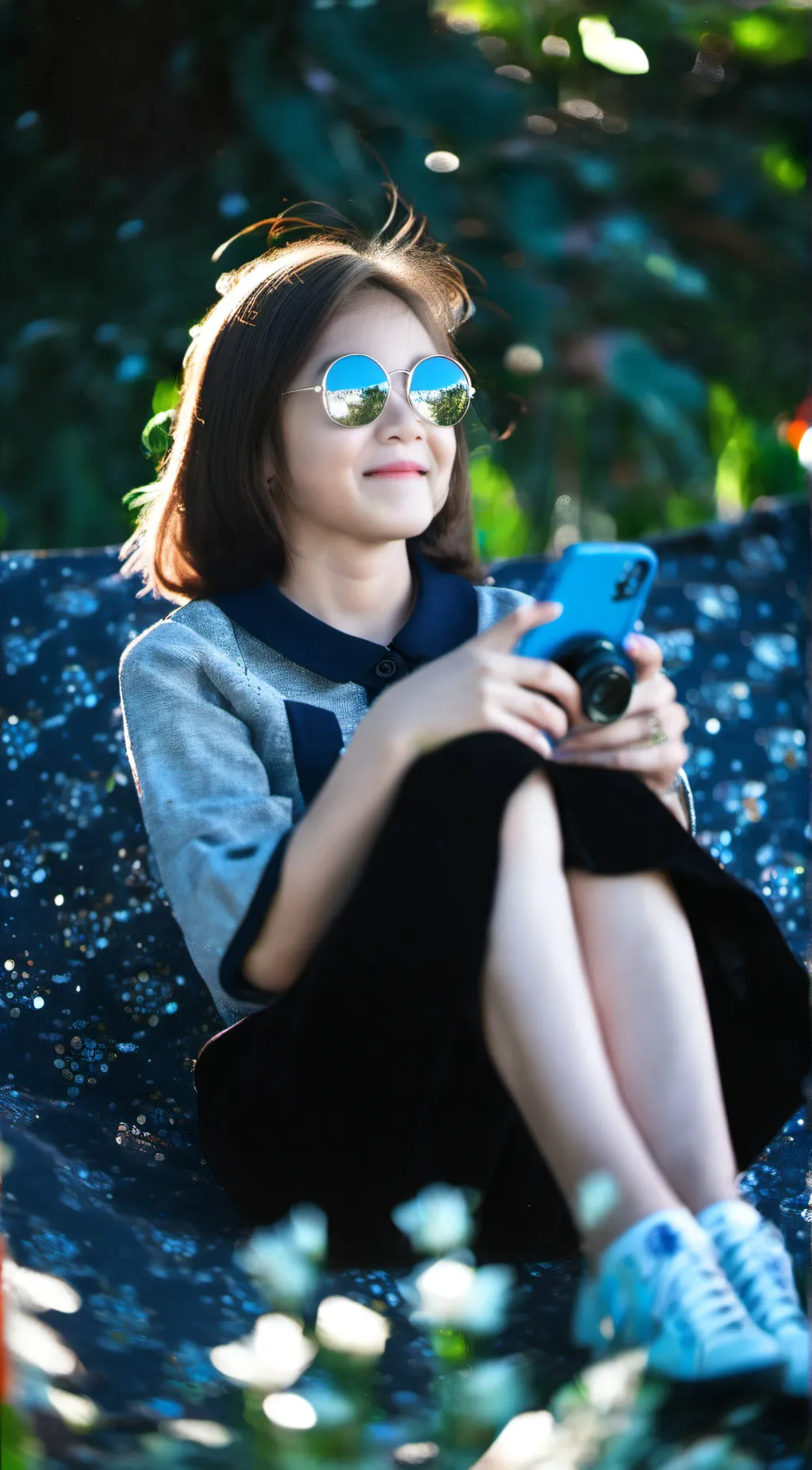 ai character: mee background