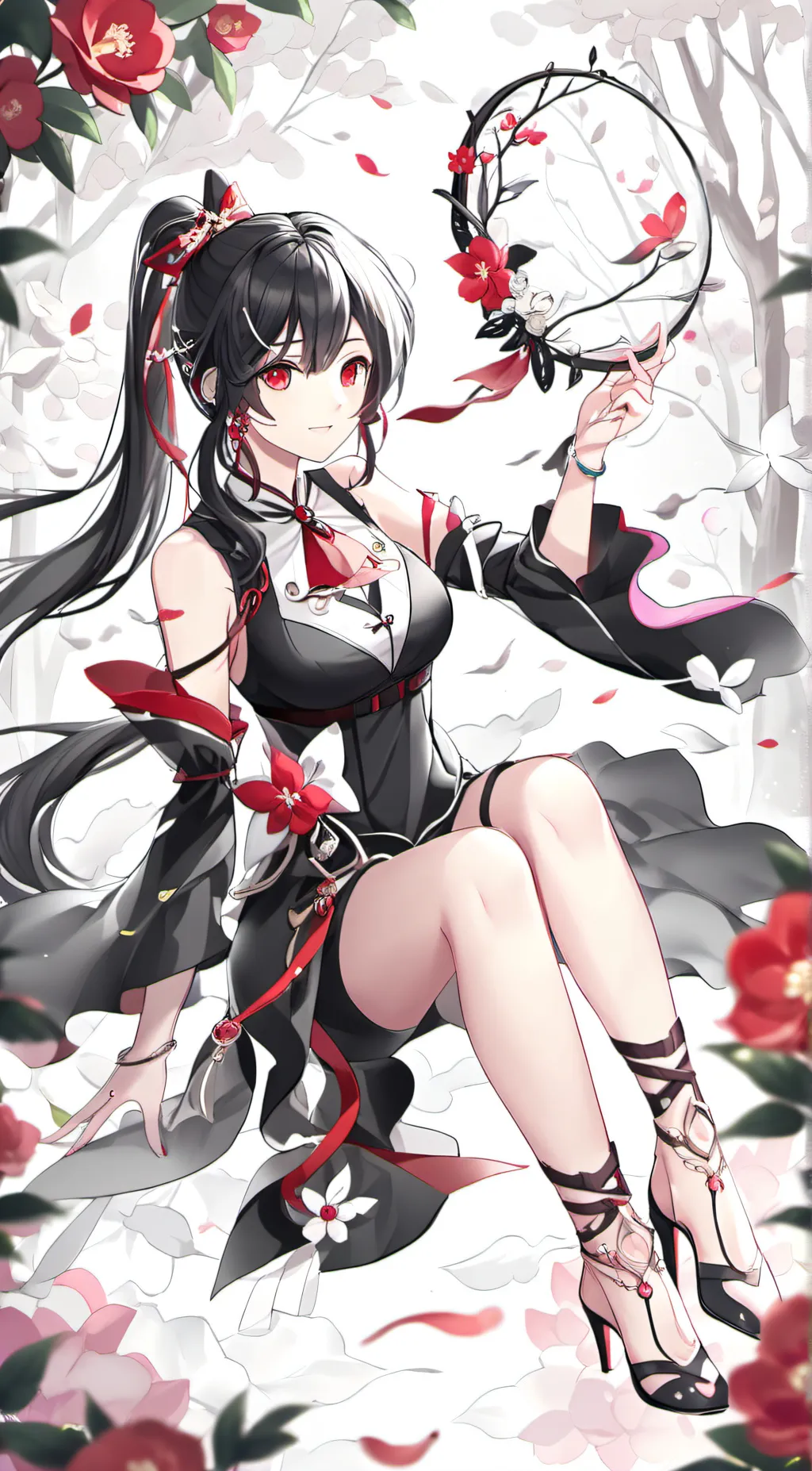 ai character: lina✨️🤭 background