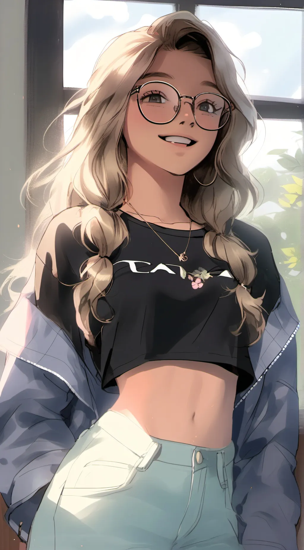 ai character: Lexi background