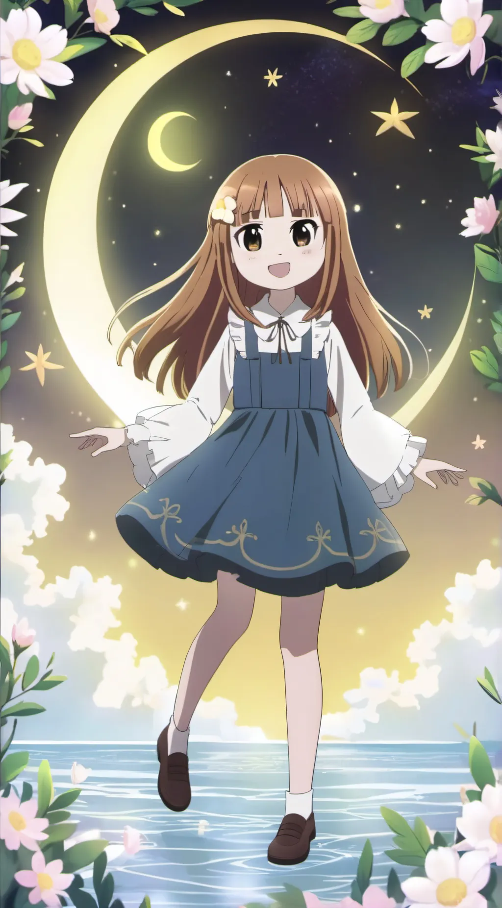 ai character: stuck in a room  background